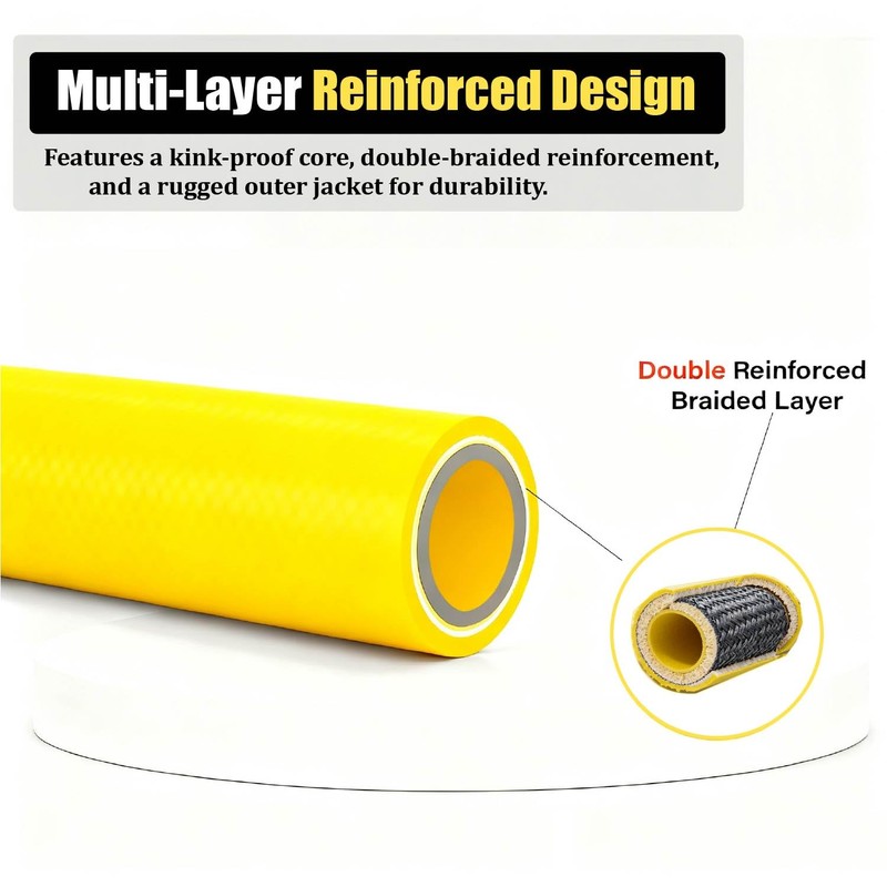 LycorTrade Pressure Washer Hose 50FT for Power Washer, 4200 PSI