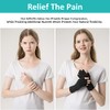 Cedcoe 2 Pairs Arthritis Gloves Fingerless Compression Gloves for Relieve