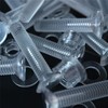 20 x Crosshead Countersunk Screw Nuts and bolts, Transparent Clear