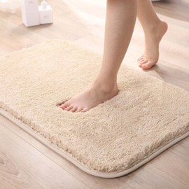 Sallim's Technology 1P+1P Washable Soft Microfiber Bathroom Mat
