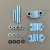 WDWLYPGM 8mm Studs Front Motor Mount Block Set (40mm) for