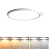 TALOYA 2 Pack of White 10 Inch Ceiling Mount LED