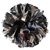 Danzcue Pack of 2 Cheerleading 6 Inches Metallic Pom Pom