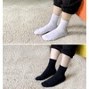 The Socks Short Crew Socks, Set of 6, Black