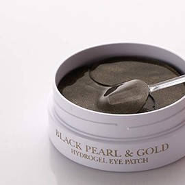 Petitfee Black Pearl & Gold Hydrogel Eye Patch, 60 Patches