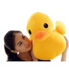 Bansusu 50CM Plush Yellow Duck Soft Stuffed Animal Toy Sofa
