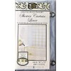 Better Home Deluxe Heavy Weight Shower Curtain Liner (Frosted Clear)