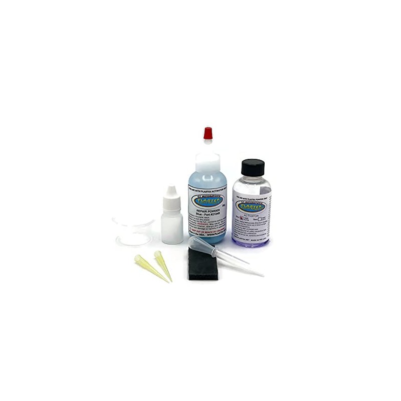 Plastex Plastic Repair Kit. Easily Glue, Repair or Remake Broken