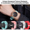 FitTurn for iTech Fusion 3 Silicone Quick Release Wristband Replacement