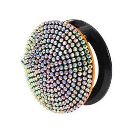 VekAuto Car Push Start Button Cover, Engine Push Button Protection Cover Universal for Car Stylish ABS 4.2cm Multicolor