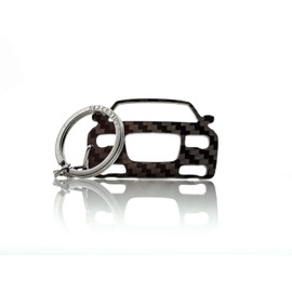 BlackStuff Carbon Fibre Keyring Compatible with 300C 2005-2010 BS-705, Black