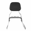 Harvards Chrome Sissybar Backrest with Luggage Rack Fits for Honda
