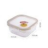 Lock & Lock LLG224T Recipiente Hermético para Almacenamiento de Alimentos,