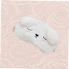 LALAFINA Comfortable Sleep Mask Rabbit Shape Padded Eye Patch for