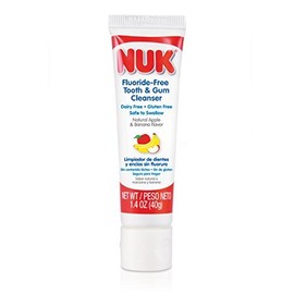NUK Fluoride Free Baby Tooth and Gum Cleanser, 1.4 Ounce