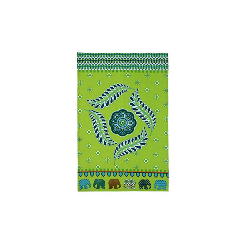 Ulster Weavers Geschirrtuch aus Baumwolle mit Elefantenparade-Motiv