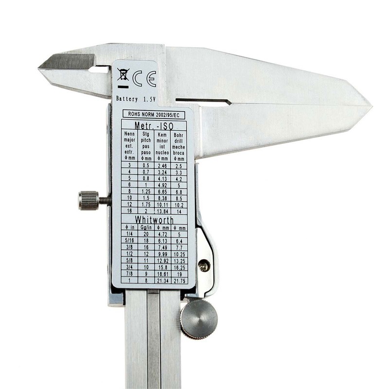 Trimming Shop Digital Vernier Caliper with Extraordinary LCD Screen, Digital
