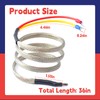 Dusledel 812-0210 Thermocouple Replacement for Quadrafire for Heatilator 800 1000
