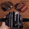 Gentlestache Leather Sheath for Leatherman Multitool - EDC Pocket Organizer