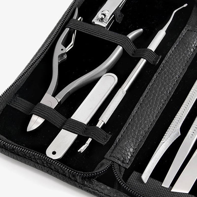 8Pcs Pedicure Knife Stainless Steel Dead Skin Remover Portable Foot