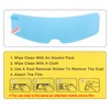 X AUTOHAUX Pack of 3 Motorcycle Helmet Anti-Fog Film 7.3