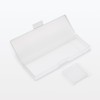 MUJI 44903148 Polypropylene Pencil Case, Approx. Width 8.9 x Depth