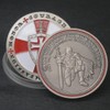 Knight Templar Prayer Coin Armor of God Challenge Coin Religious