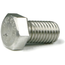 1/4"-28 x 5/8" Hex Head Cap Screw Bolts, Stainless Steel 316 (Quantity: 100 pcs) Fully Threaded, Fine Thread, Thread Size: 1/4 Inch, Bolt Length: 5/8 Inch