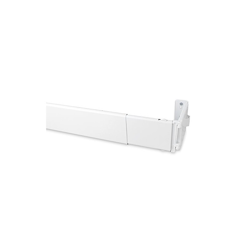 A&F Rod Decor - 2.5" Wide Pocket Curtain Rod 48-84