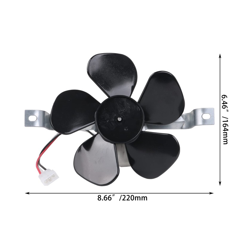RDEXP Replacement 97012248 Range Hood Fan Motor Replaces S97012248 AP4527731