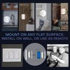 RunLessWire Single Pole Remote Light Switch Kit Wireless Battery-Free Self-Powered