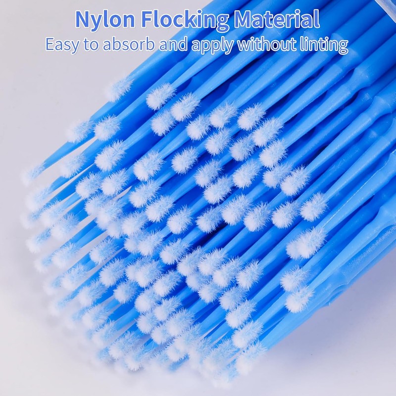 Microswabs Latisse Aplicadores de Microcepillo desechables 400 piezas, micro aplicador