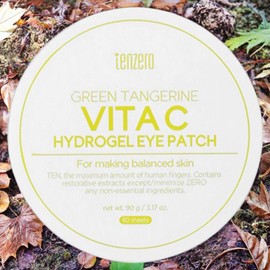 TENZERO Eye Lifting Eye Elasticity Green Tangerine Vita Sea Hydrogel Eye Patch 60 Pieces / TENZERO 아이 리프팅 눈가 탄력 청귤 비타 씨 하이드로겔 아이패치 1개 60개입