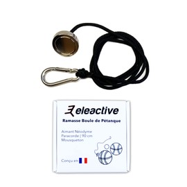 Eleactive Magnetic Pétanque Ball Pickup Accessory for Amateurs and Competitions Ultra Strong Neodymium Magnet
