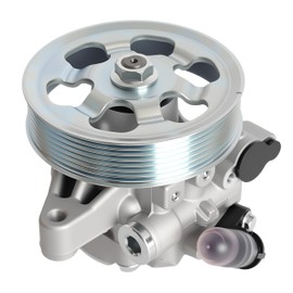 Power Steering Pump with Pulley, Compatible With Honda Civic 1.8L 2006-2011, Replace # 21-5456 21527 56110RNA305 56110RNAA01 56110RNAA02