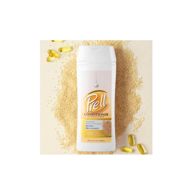 Prell 참깨 + 프로 비타민 샴푸 컨디셔너 13.5 fl. oz