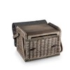 Kabrio Wine & Cheese Picnic Basket, (Anthology Collection - Gray