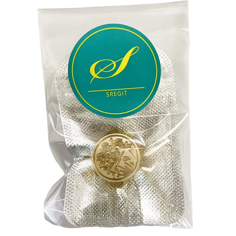 SREGIT Sealing Stamp Head [Variety of Designs] Sealing Wax 1.0