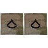 Army PFC Private First Class OCP Rank Patch with Hook
