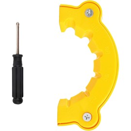 KEWAYO Drill Sharpener for Angle Grinder - Universal Sharpener 4-12 mm Drill, 59 g Portable & ABS Plastic - Precise Grinding for DIY/Professional (122 mm Lid)