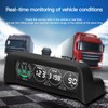 Carbon Fiber Style HUD HeadUp Display Slope Meter Overspeed Water