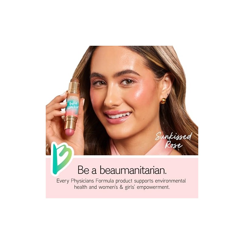 Physicians Formula Rubor e Iluminador Stick Multiusos Butter Glow and