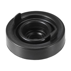 Motoforti Universal Automotive Headlight Dust Cover Headlight Dust Caps for Led, 80mm, Rubber, Black