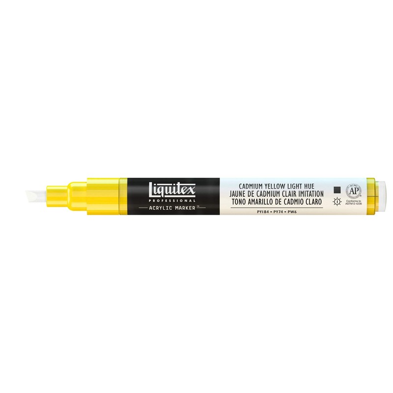 Liquitex Paint Marker, 2-4 mm fine nib, Cadmium Yellow Light