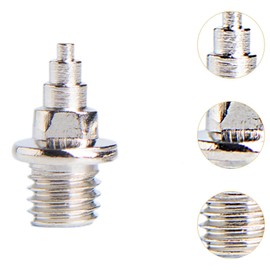 Amagogo 16 Pieces Track Spikes Track and Field Running Spikes Practical Steel Sturdy 7 mm Track Shoe Spikes for Short Running Sprint