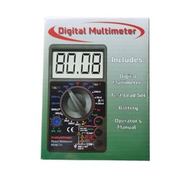 ProTechTrader Large Screen Digital Multimeter 7 Test Functions AC DC Voltage Resistance Meter