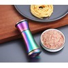Rainbow Salt And Pepper Shakers, Kyraton Titanium Plating Stainless Steel
