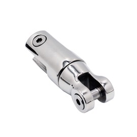 SHENGHUISS 3/8 inch-1/2 inch (10mm-12mm) Boat Anchor Chain Mooring Swivel Connector Heavy Duty 316 Stainless Steel