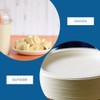 CafeTEq Bagasse Heavy-Duty White Round Plates Super Rigid Disposable Eco