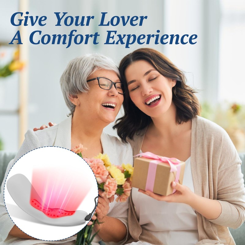 Portable Red Light Hemorrhoids Comfort Device for Long Sitting &